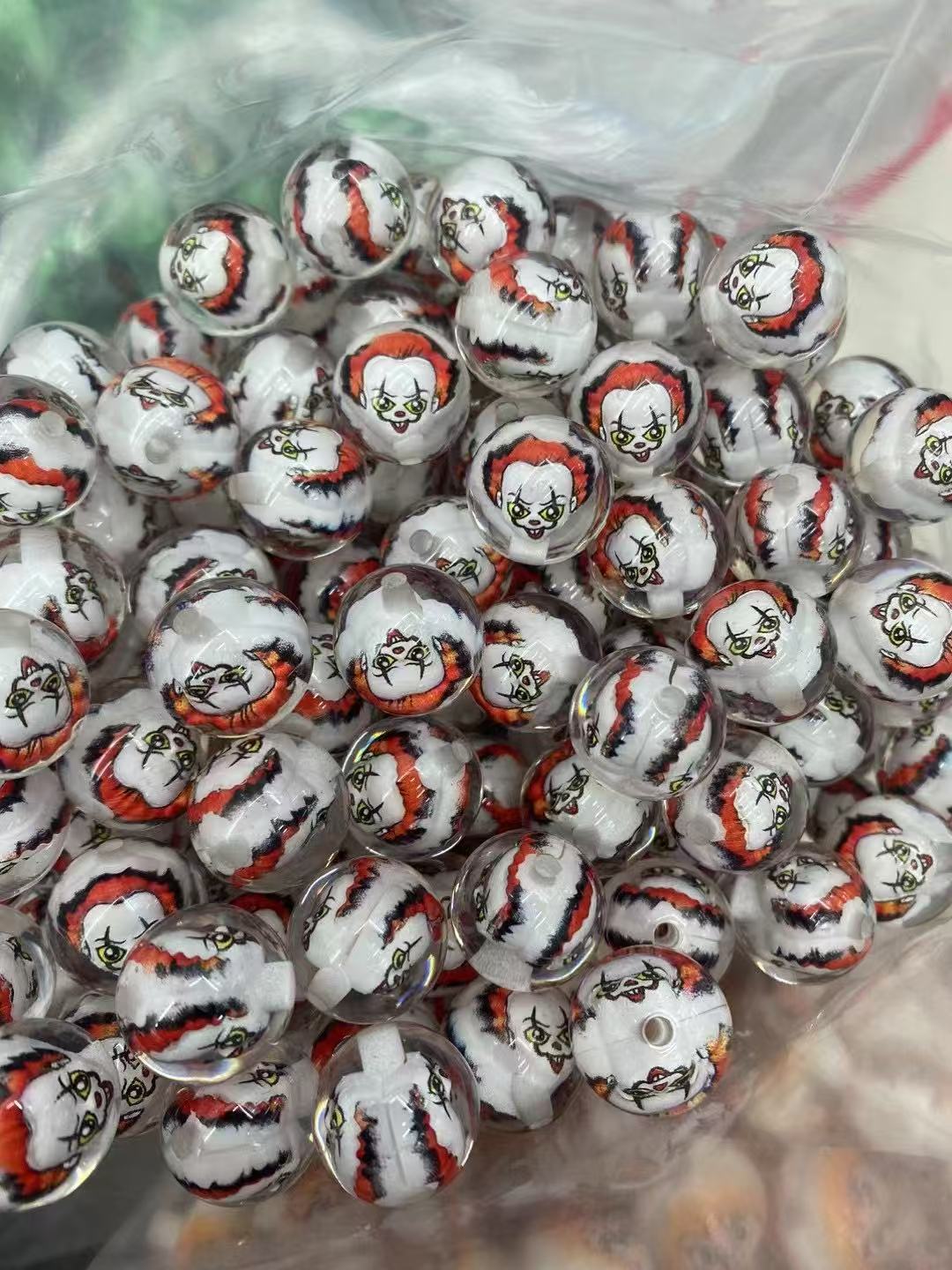 16mm horror movie character DIY beads