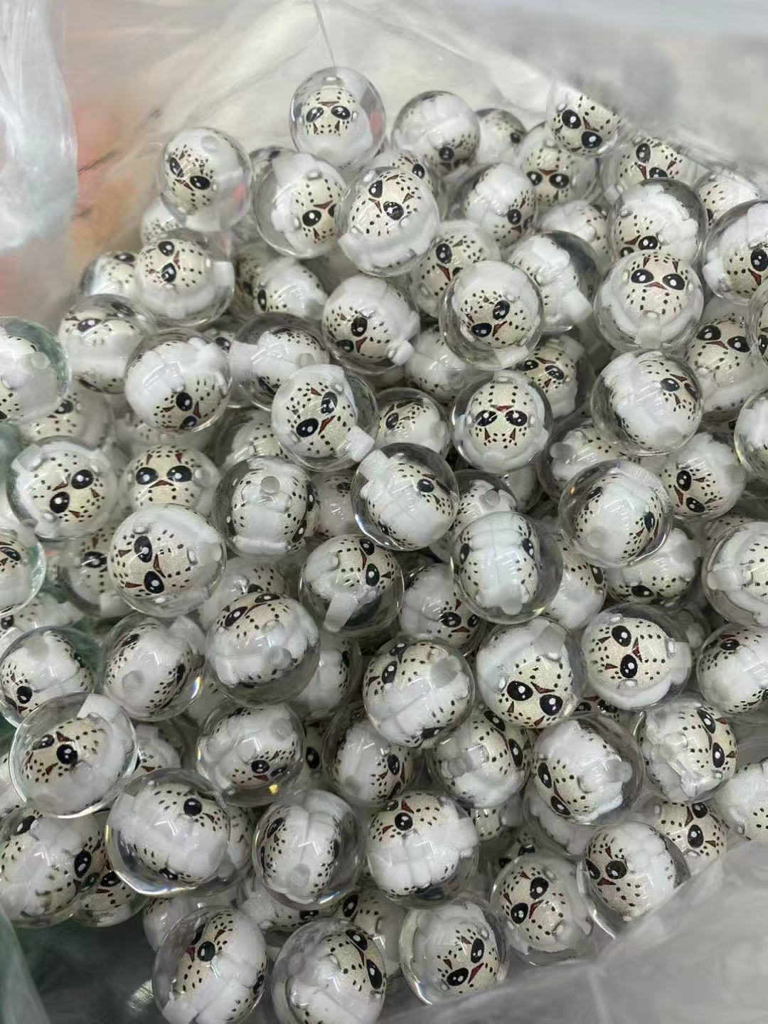 16mm horror movie character DIY beads